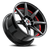 Spec-1 Sp-73 Wheel 17x7.5 5x112 & 5x114.3 Gloss Black & Red Undercut 42mm | SP-7317753642GBRU