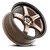 Spec-1 Spt-31 Wheel 19x8.5 5x100 & 5x114.3 Matte Bronze & Black Lip 38mm | SPT-3119852338MZBL