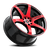 Spec-1 Spt-32 Wheel 17x8 5x114.3 & 5x120 Gloss Black & Red Machined 42mm | SPT-321783842BMR