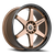 Spec-1 Spt-33 Wheel 17x8 5x112 & 5x114.3 Matte Bronze & Black Lip 38mm | SPT-331783638MZBL