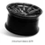 Xxr 527R Wheels Rims 19x8.5 5x112 Chromium Black 35mm | 527R984450