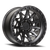 Lock Offroad Lunatic Wheels Rims 17x9 8x165.1 Matte Black W/ Matte Black Ring 1mm | LUNATIC-7986MB