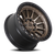 Lock Offroad Baja Wheels Rims 17x8 6x130 Matte Desert Bronze W/ Matte Black Ring 38mm | BAJA-7860MR