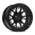 Lock Offroad Commando Wheels Rims 20x10 8x180 Matte Black W/ Gloss Black Ring -18mm | COMMANDO-2188GB