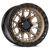 Lock Offroad Commando Wheels Rims 17x9 5x127 Matte Bronze W/ Matte Black Ring -12mm | COMMANDO-7957MRMBR12N