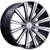 Borghini B18 Wheels Rims 18x7.5 5x100 5x115 Black Machined 38mm | WBWW018S16O23P038F005C15