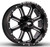 Red Dirt Road RD01 Wheels Rims 20x10 6x135 6x139.7 Matte Flat Black Machined W/ Milled Lip -24mm | WRDW001S32O04P078F193C28