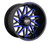 Red Dirt Road RD28 Wheels Rims 20x12 5x127 5x139.7 Black Machined W/ Blue Tint -44mm | WRDW028S34O02P061F476C23