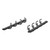 Aries ARIES 2559046 SlimGrip 5" x 88" Black Aluminum Running Boards, Fits Select Chevrolet Silverado, GMC Sierra | BBDR 2559046
