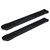 Raptor Series 6 in OEM Style Slide Track Running Boards Black Textured Aluminum | CYC 1701-0016BT