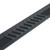 Raptor Series 6 in OEM Style Slide Track Running Boards Black Textured Aluminum | CYC 1702-0602BT
