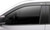 Husky Liners Low Profile Ventvisor Deflector; Smoke; Outside Mount; 4 pc | BBVR 2854131