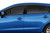 Husky Liners Low Profile Ventvisor Deflector; Smoke; Outside Mount; 4 pc | BBVR 2854136