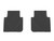 Weathertech All Weather Floor Mats Black Rear | BHTJ W654