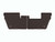 Weathertech All Weather Floor Mats Cocoa Third Row | BHTJ W617CO