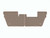 Weathertech All Weather Floor Mats Tan Third Row | BHTJ W617TN