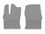 Weathertech All Weather Floor Mats Gray Front | BHTJ W611GR