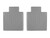 Weathertech All Weather Floor Mats Gray Rear | BHTJ W612GR