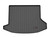 Weathertech Cargo Liner Black Behind 2nd Row Seating | BHTJ 401806