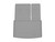 Weathertech SeatBack Cargo Liner HP Gray Behind 3rd Row Seating | BHTJ 421750IM