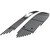 APS Black Stainless Steel Billet Grille | APS GR03FEA99J