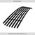 APS Black Stainless Steel Billet Grille | APS GR03FEG67J