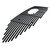 APS Black Stainless Steel Billet Grille | APS GR06FEB95J