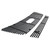 APS Black Stainless Steel Billet Grille | APS GR06FGH58J
