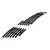 APS Black Stainless Steel Billet Grille | APS GR07FFE14J