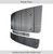 APS Black Stainless Steel Billet Grille | APS GR07FGG43J