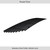 APS Black Stainless Steel Billet Grille | APS GR08FGA28J