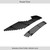 APS Black Stainless Steel Billet Grille | APS GR20HGH40J