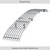 APS Polished Stainless Steel Billet Grille | APS GR03HEB33S