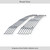 APS Polished Stainless Steel Billet Grille | APS GR03FFH31S
