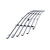 APS Polished Stainless Steel Billet Grille | APS GR04FFC46S