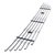 APS Polished Stainless Steel Billet Grille | APS GR04FFC46S