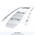 APS Polished Stainless Steel Billet Grille | APS GR06FEA96S