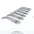 APS Polished Stainless Steel Billet Grille | APS GR10FFD41S