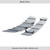 APS Polished Stainless Steel Billet Grille | APS GR14HGH99S