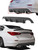 Stillen Infiniti Q50 Rear Diffuser Unpainted For 14-17 Infiniti Q50 Stillen | DJJX KB11222