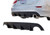 Stillen Infiniti Q50 Rear Diffuser Matte Black For 14-17 Infiniti Q50 Stillen | DJJX KB11222MB
