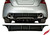 Stillen Nissan Maxima Rear Diffuser Matte Black For 09-15 Nissan Maxima Stillen | DJJX KB127418MB