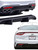 Stillen Kia Stinger GT Rear Diffuser Matte Black For 18-21 Kia Stinger GT AWD/RWD 3.3TT Stillen | DJJX KB26002MB