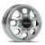 Vision Dually 56 Midway Wheels Rims 17x6.5 8x210 Polished 121mm