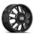 Luxxx Hd Dually Lhd39 Wheels Rims 17x6.5 8x200 Gloss Black Milled 129mm
