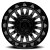 Arena A110 Rival Rear Dually Wheel 22x8.25 8x210 Gloss Black -220mm - FREE T-SHIRT INCLUDED!