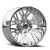Luxxx Hd Lhd25 Wheels Rims 20x10 5x150 5x139.7 Chrome -18mm | LHD2520105150139-18I-C