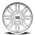 Luxxx Hd Lhd35 Wheels Rims 20x10 8x180 Chrome -19mm | LHD3520108180-19K-C