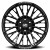 Luxxx Hd Lhd44 Wheels Rims 22x10 5x127 5x139.7 Gloss Black Milled 0mm | LHD44221051271397-0D-A1