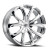 Luxxx Alloys Lux 24V Wheels Rims 20x8.5 5x112 5x114.3 Chrome 35mm | LUX24V20855112114+35B-C
